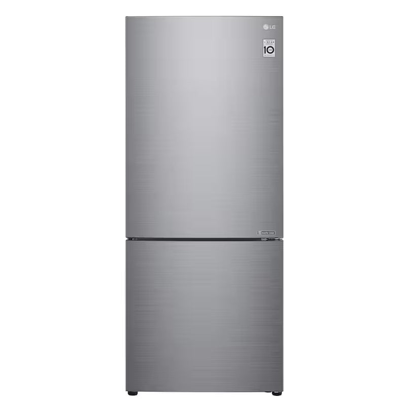 14.7-Cu Ft Counter-Depth Bottom-Freezer Refrigerator (Platinum Silver) ENERGY STAR