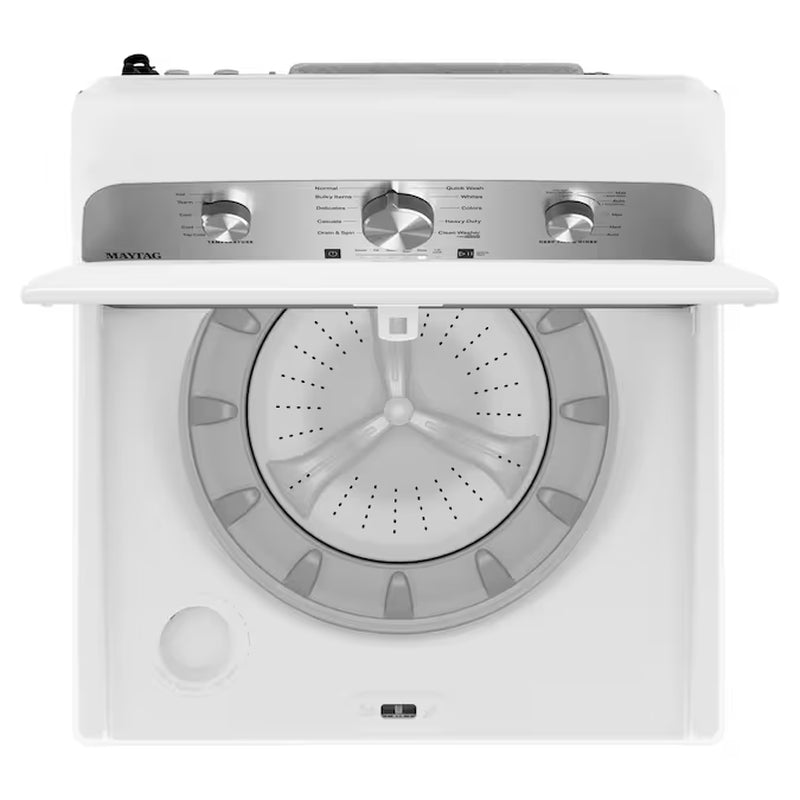 4.5-Cu Ft High Efficiency Agitator Top-Load Washer (White)