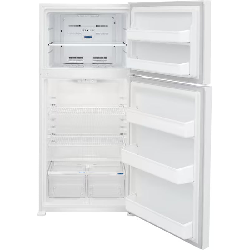 18.3-Cu Ft Top-Freezer Refrigerator (White) Garage Ready