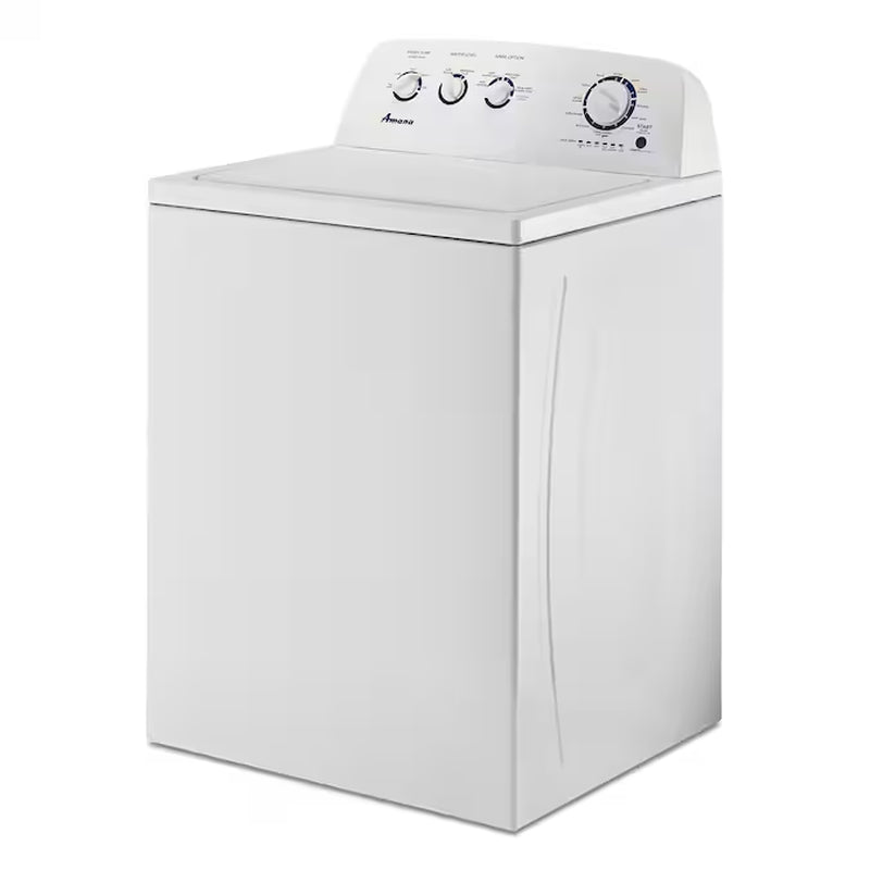 3.8-Cu Ft High Efficiency Agitator Top-Load Washer (White)