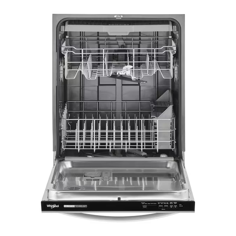 Top Control 24-In Built-In Dishwasher with Third Rack (Fingerprint Resistant Stainless Steel), 51-Dba