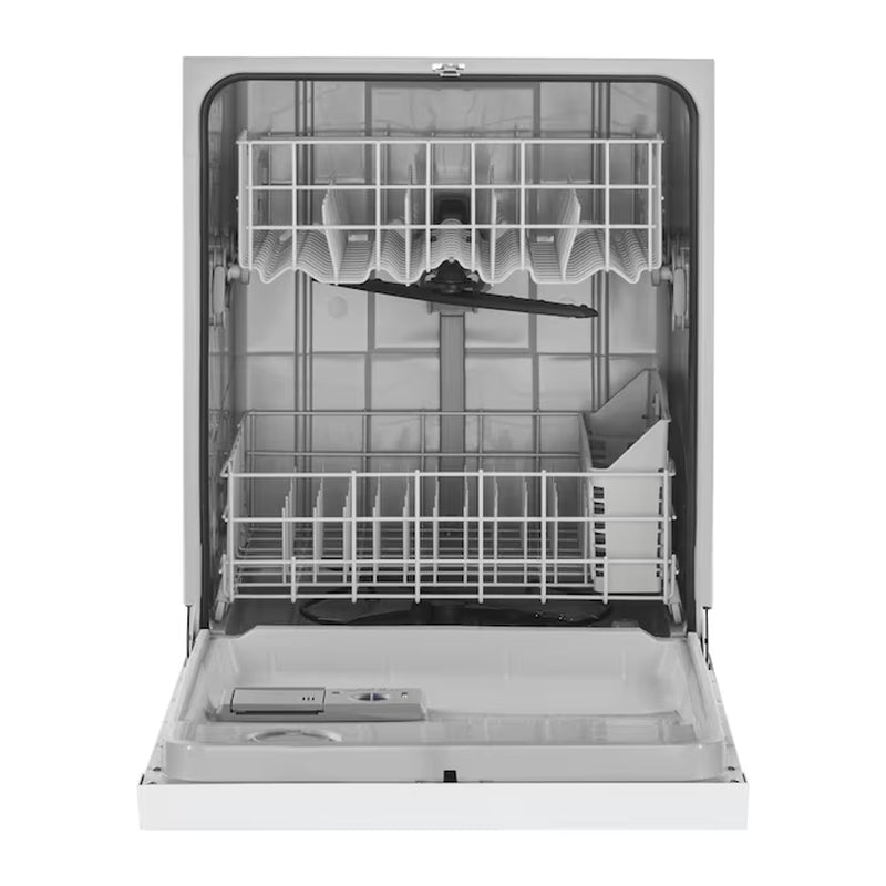 Front Control 24-In Built-In Dishwasher (White), 59-Dba