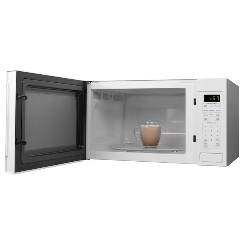 1.6-Cu Ft 1150-Watt Sensor Cooking Controls Countertop Microwave (White)