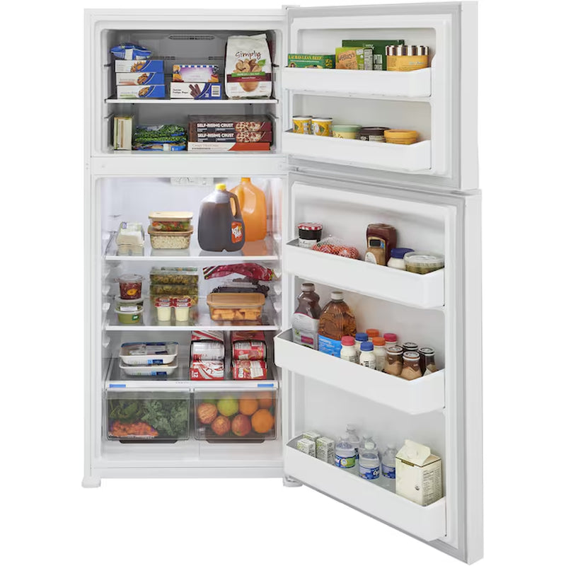 20-Cu Ft Top-Freezer Refrigerator (White) Garage Ready ENERGY STAR