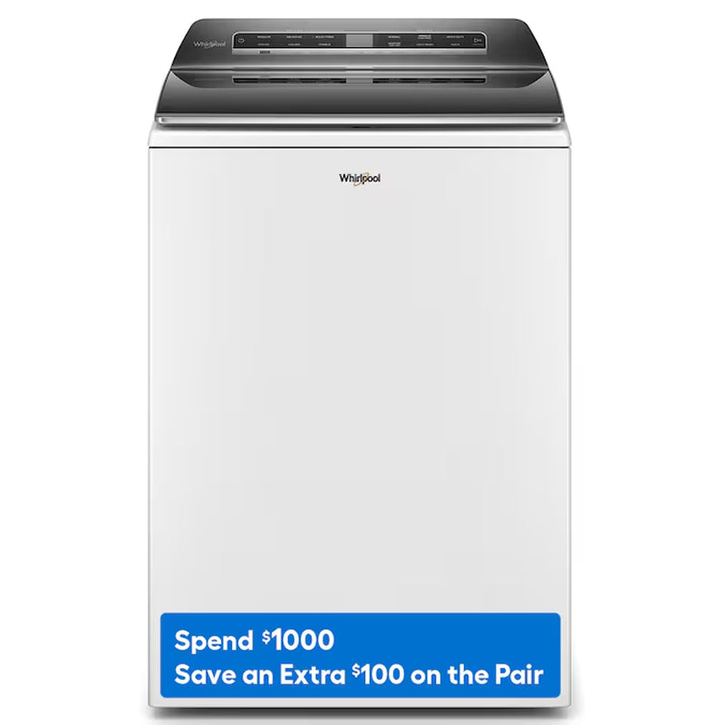 Smart Capable W/Load and Go 5.3-Cu Ft High Efficiency Impeller and Agitator Smart Top-Load Washer (Chrome Shadow) ENERGY STAR