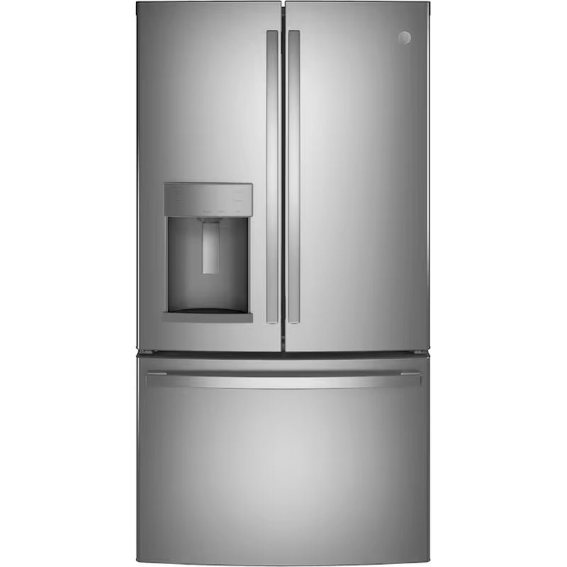 27.7-Cu Ft French Door Refrirator with Ice Maker, Water and Ice Dispenser (Finrprint-Resistant Stainless Steel) ENERGY STAR