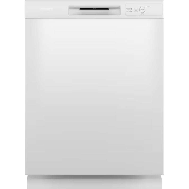 Front Control 24-In Built-In Dishwasher (White), 60-Dba